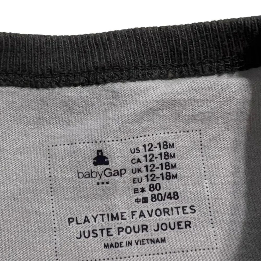 Baby Gap 12-18m 11th Street Cycles Motorcycle Tee Shirt